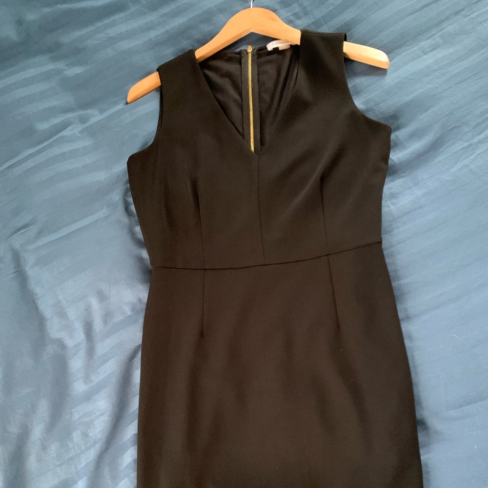 Black cocktail dress